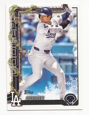 2025 Topps Holiday Baseball Dodgers Shohei Ohtani Card #H200