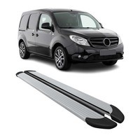 Seitenschweller Trittbretter Schweller FüR Mercedes Citan 2013-2021 Alu Grau