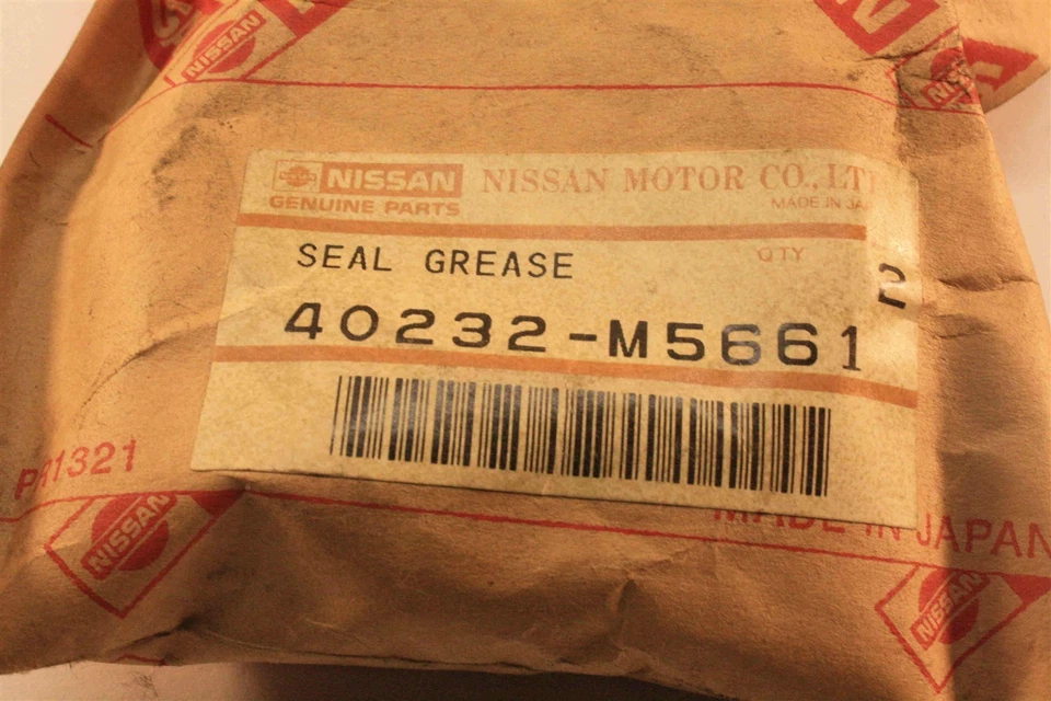 Sellos de rueda delantera (2) 40232-M5661 para Nissan Sentra Pulsar 310 1976-1985 genuinos Foto 3 de 3