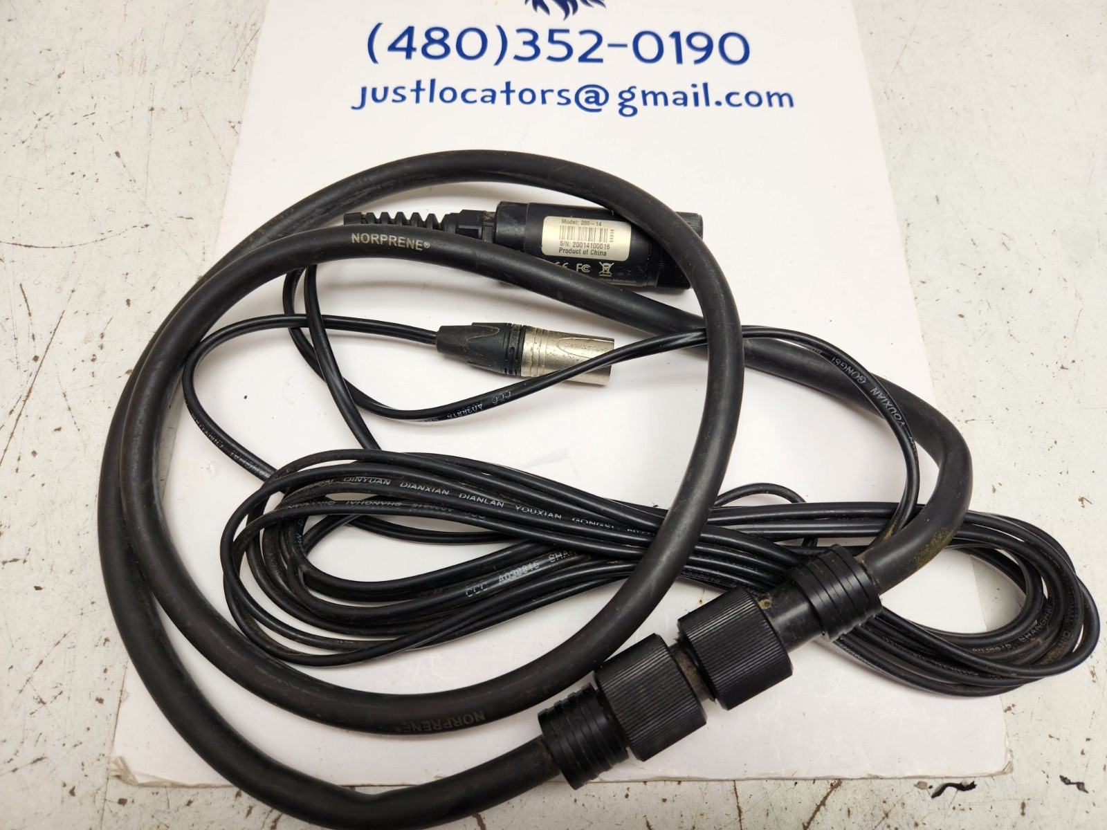 Vivax Metrotech vLoc3  18 in  Induction Cable Wrap Locator  Pipe Utility Locator