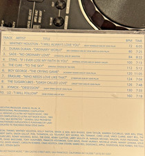 Duran Duran Sade Sting The Cure Boy George Erasure Sugarcubes Xymox U2 DJ MIXES