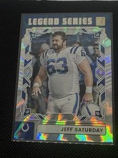 Panini 2025 Donruss Legends Series Jeff Saturday TLS-JSA Colts Insert Football