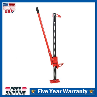 #ad 48quot; Off Road Farm Jack 6600 LBS High Lift Ratcheting Farm Jack Utility Lift Tool $69.99