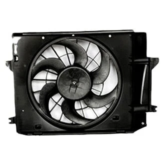 For Nissan Quest 1999-2002 TYC Dual Radiator & Condenser Fan Assembly Foto 2 de 4