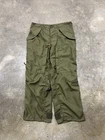 Vintage 70s Military Hot Weather Trousers OG-106 Vietnam Era Size 31-35