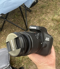 Canon EOS 4000D Digital SLR Camera Black Autofocus with Canon Lens