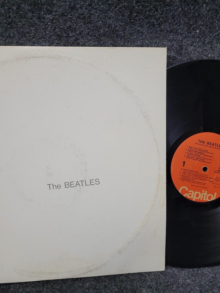Vintage Beatles The Beatles White Album 2xLP SWBO-101 Capitol Rock