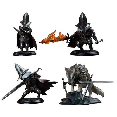 ACTOYS Official Dark Souls Figure Abyss Watchers Great Grey Wolf Sif Model Toys