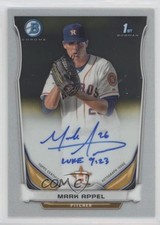 2014 Bowman Prospect Auto Chrome Mark Appel #BCAP-MA Auto 0t2