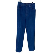 Vintage 70s Levi  s Misses High Rise Jeans Made in USA Size 14 taper leg elastic