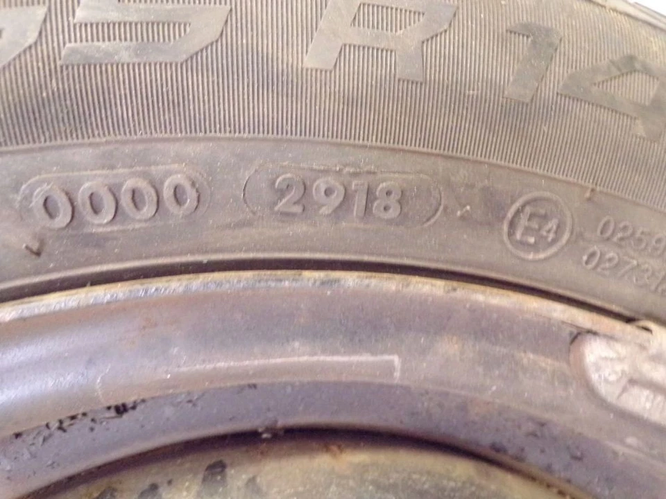 Komplettrad Winterreifen 175/65R14 82T/5.5Jx14 H2 ET45 LK4x100x54,1 Mazda MX5 NA - Bild 3 von 4