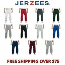 Jerzees Men's and Women's NuBlend Cotton/ Poly Sweatpants 973M S-3XL