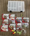 Lot Of 153 Crappie Max Bass Pro Jigs !! Floats, Hooks & Tackle Box — photo 1