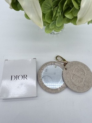 Dior Beauty Compact Makeup Pocket Mirror keychain accessory New in Box