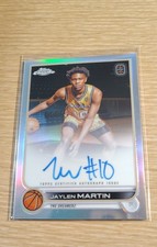 2022-23 Topps Chrome OTE Overtime Elite - Chrome Autographs Jaylen Martin...