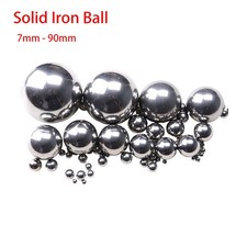 Solid Iron Ball Diameter 7mm 7.5mm - 90mm Ball Bearing Metal Ball Round Balls