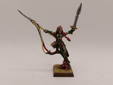 Warhammer Fantasy WOOD ELF WARDANCER LORD Metal Painted GW Shadowdancer OOP Rare