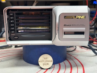 MHA-S670 ALPINE MDチェンジャー - メルカリ MD 6連 MDチェンジャー