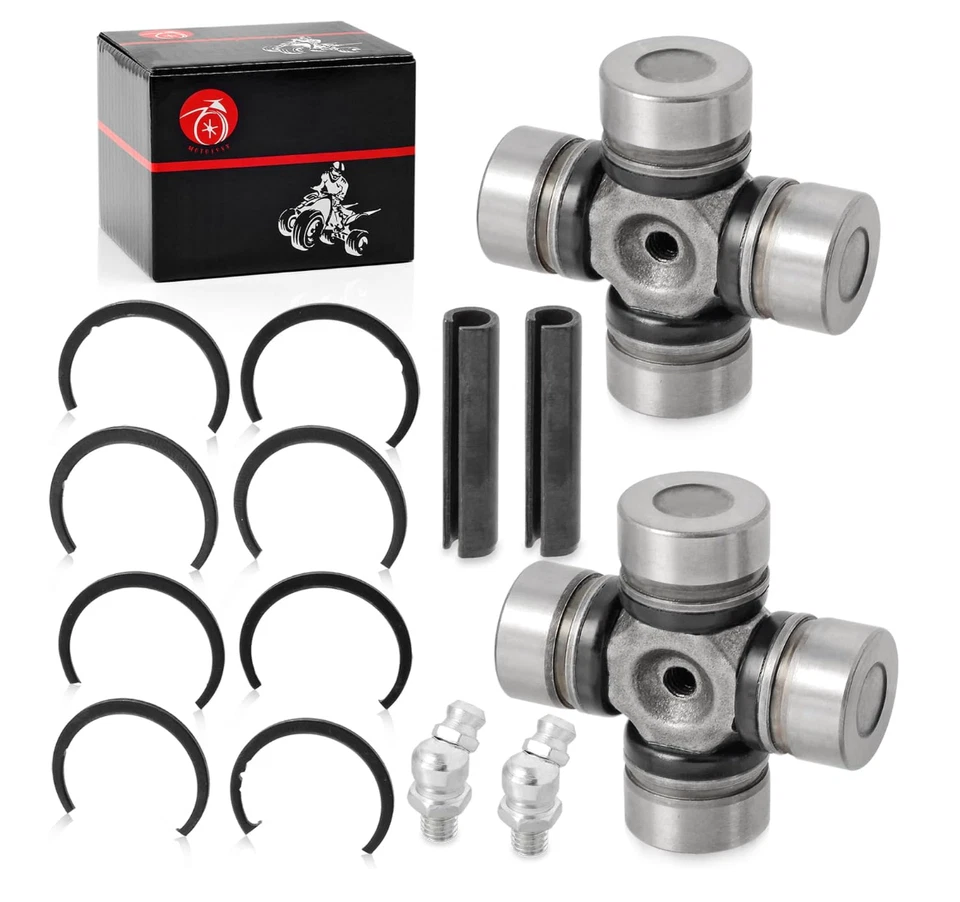 2x eje de transmisión delantero y trasero junta en U para Polaris Ranger RZR Scrambler Sportsman Foto 3 de 4