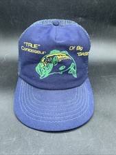 Vintage SnapBack Mesh Truckers Cap “True Connoisseur Of Big Bass”