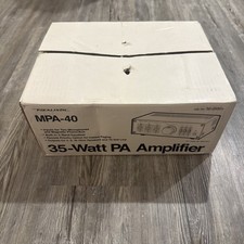 Realistic MPA-40 35-Watt PA Amplifier. Made In USA #32-2032