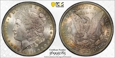 1884 O Morgan Silver Dollar PCGS MS-65