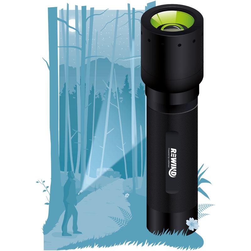 Rewind LED Robust 340 Lumens Torch