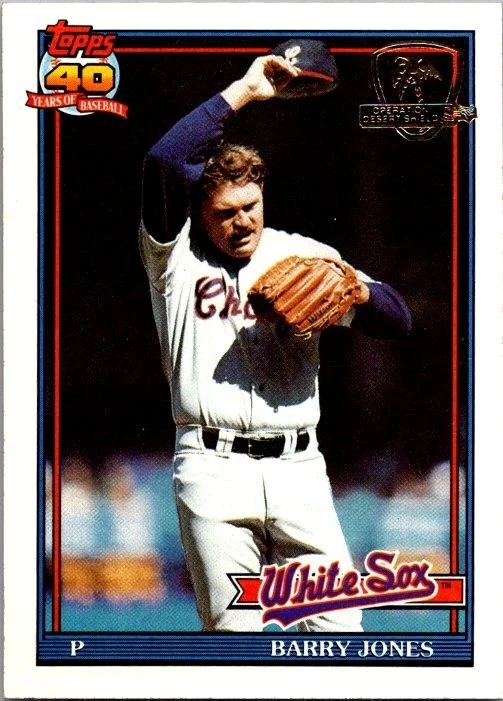 1991 Topps Desert Shield Baseball Cards - Gum Or Wax Stain On Back Front Normal - Image 2 of 4