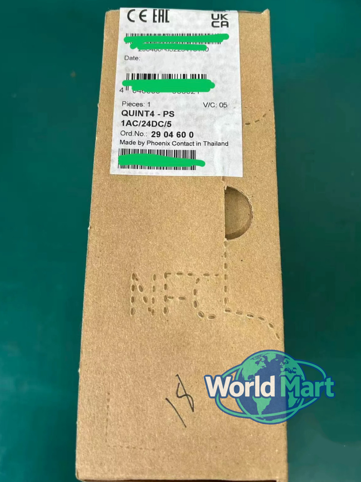 Brand new Phoenix Contact QUINT4-PS/1AC/24DC/5 2904600 Power Supply 2904600