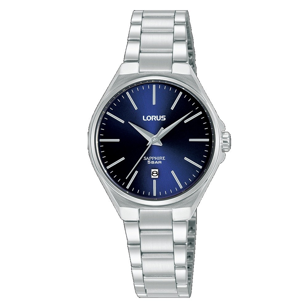 Lorus Ladies Sapphire 28mm Stainless Steel Watch RJ267BX9 - Image 2