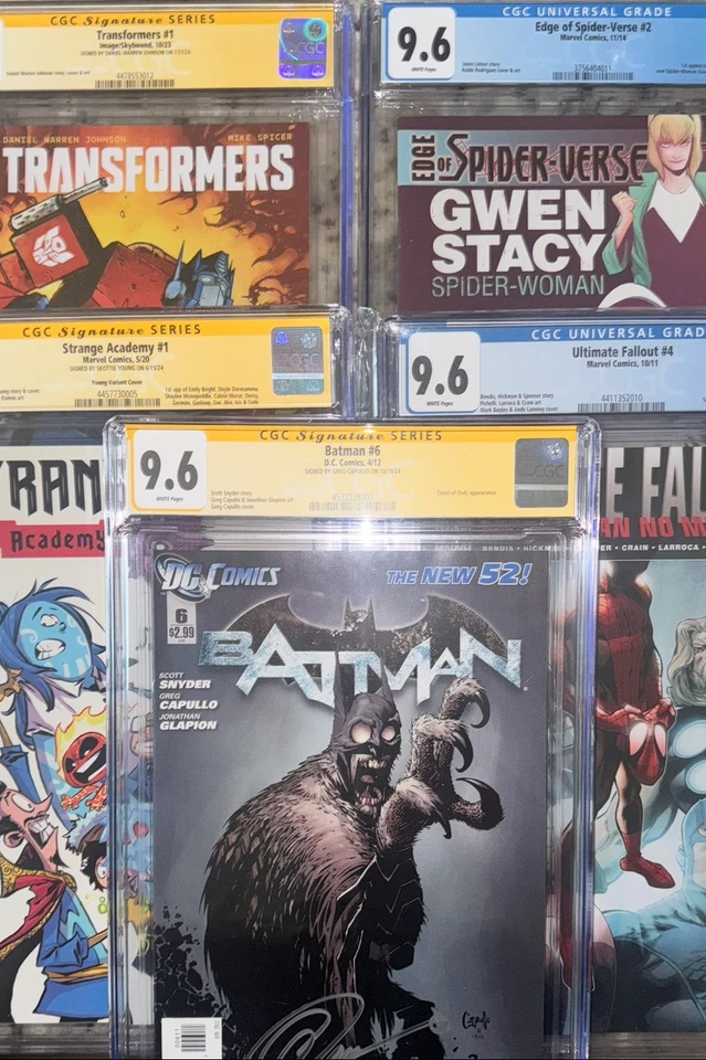 $1 start SLABS! NEW BOOKS! 1st APPS, SIGNED BOOKS, EXCLUSIVES N MORE!