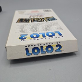Adventures of Lolo 2 (Nintendo Entertainment System NES) Complete W/ Manual CIB 