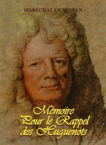Mémoire Pour le Rappel des Huguenots von Vauban, ... | Buch | Zustand akzeptabel