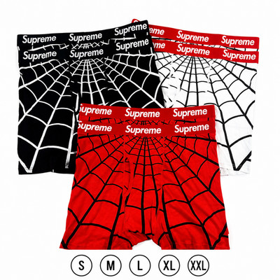 Supreme Spiderman Boxer Briefs Mens 2 Pack Marvel Boxer Briefs SS26 S-XXL
