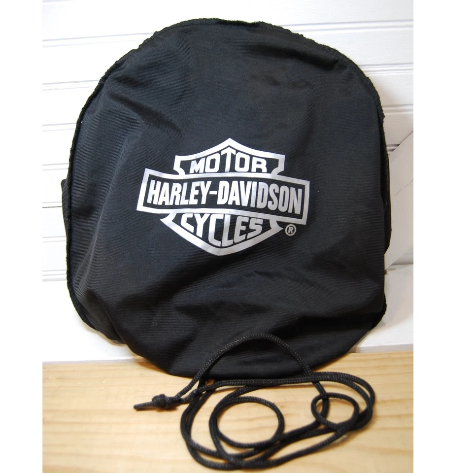 Bolsa capacete Harley Davidson motocicleta capa protetora contra poeira viagem - Imagem 4 de 4