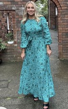 Zimmermann Lulu Floral Linen Maxi s.3 AU 14 US 10