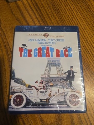 The Great Race Blu-ray 1965 Starring Jack Lemmon, Tony Curtis