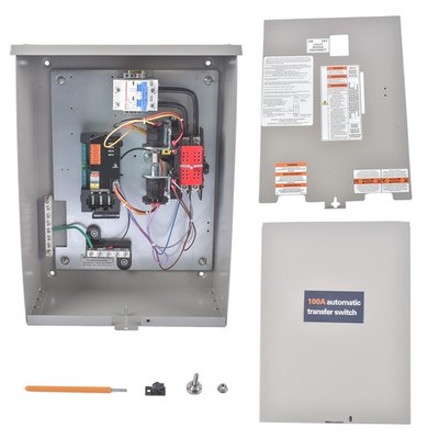 120/ 240V Single-Phase Generator Automatic Transfer Switch RXSW100A3 100 Amp NEW