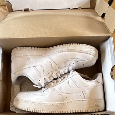 Nike Air Force 1 '07 Low Men's Lace-Up Sneakers Triple White CW2288-111