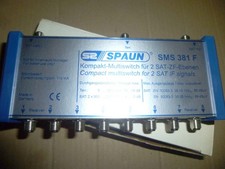 Älter: SPAUN SMS 381 F Kompakt – Multiswitch für 2 SAT-ZF-Ebenen – unbenutzt – a