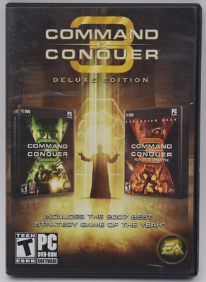 Command & Conquer 3 DELUXE EDITION Kane's Wrath Tiberium Wars PC Game