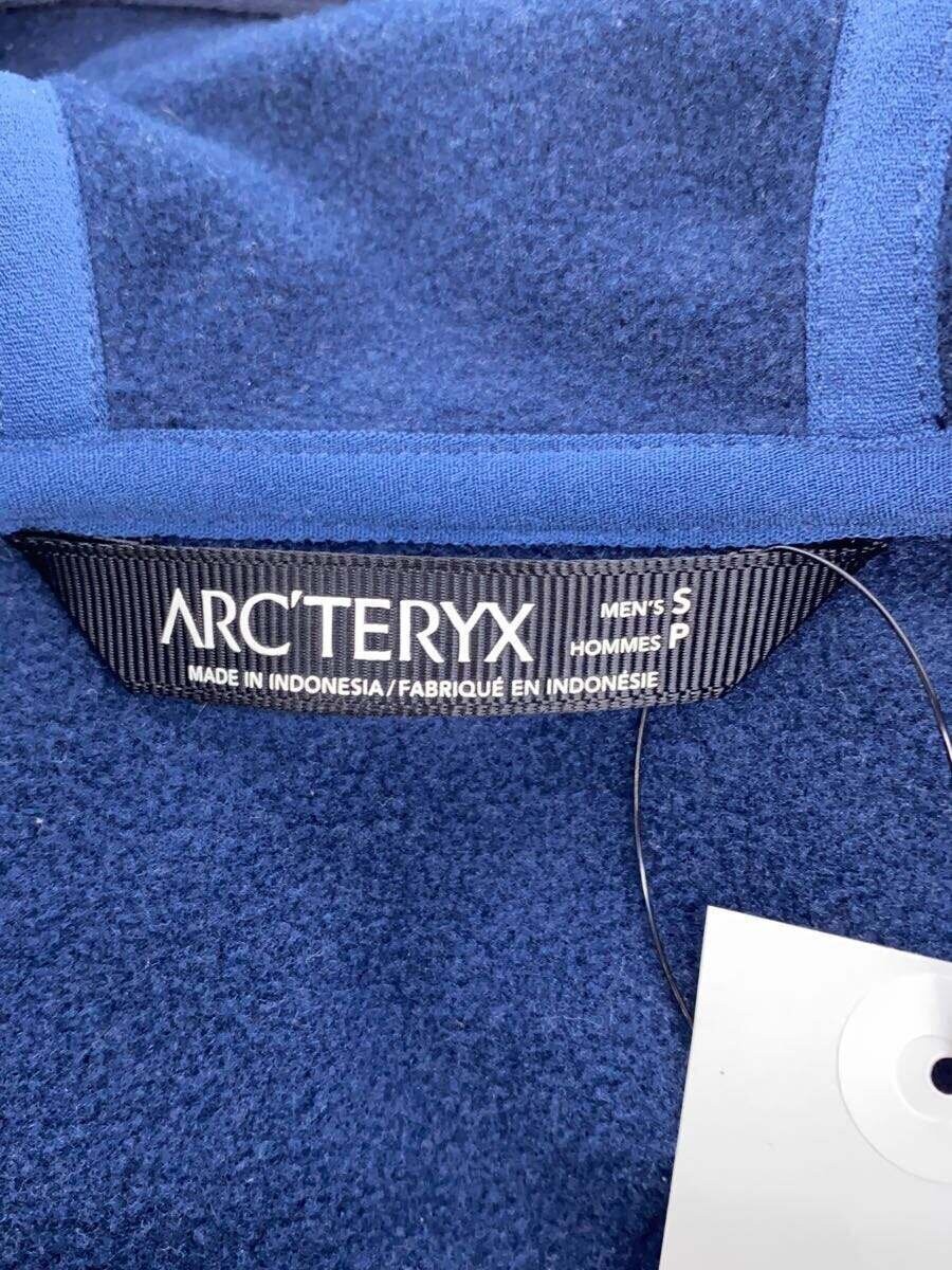 Arc'teryx Felpa con Cappuccio S Poliestere Navy Tinta Unita Giacca Leggera #EG CZA