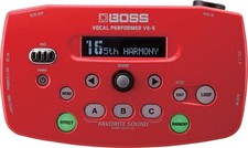 Boss VE-5-RD Vocal Performer Effects Processor Red Vocal Effect Easy operation