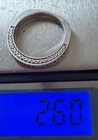 antique sterling Ring CUBIC Z  61/2 Old vintage Filigree #TEQUILAsunTRADING — photo 4