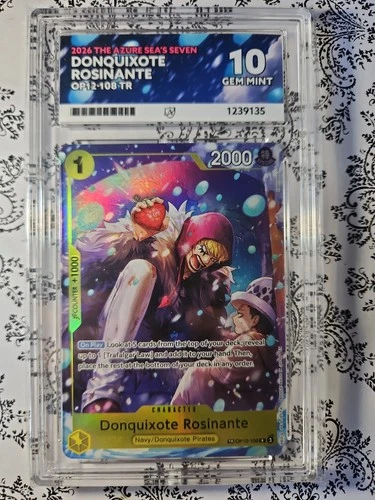 Donquixote Rosinante (OP12-108) OP12-108 ACE graded card