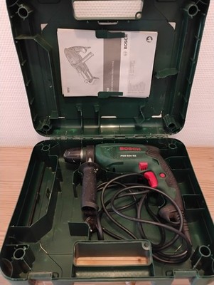 Bosch Schlagbohrmaschine PSB 650 RE,  Handgriff, Koffer, Anleitung, Bohrmaschine