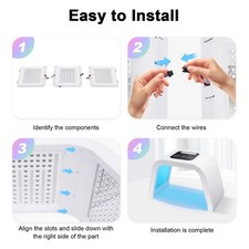 LED Face Mask Light Therapy-7 Color LED Therapy Light Lamp Facial Skin Care Tool