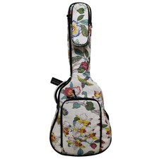 MUSIC FIRST 0.8" Padded Linen American Pastoral Style Soft Guitar Case, Gig B...