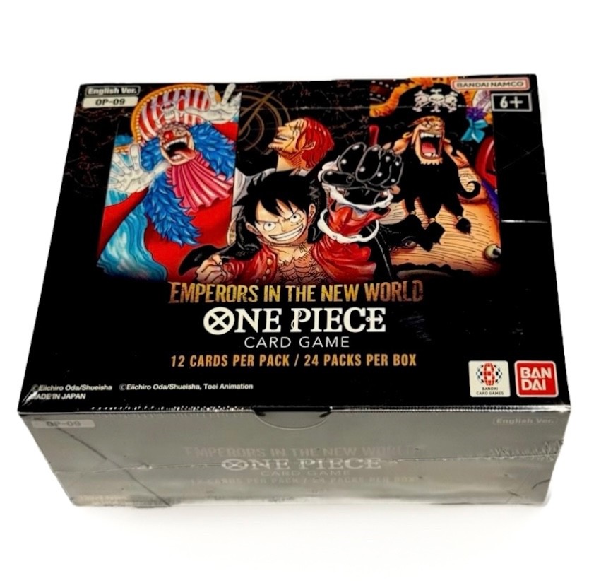 One Piece TCG - OP09 Emperors in the New World Booster Box Inglés - SELLADO Nuevo