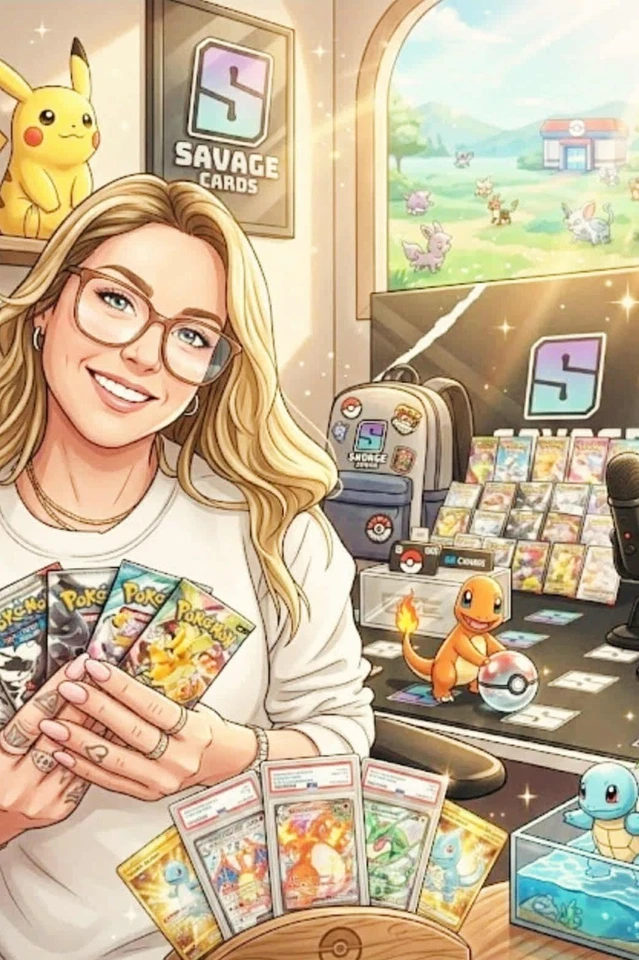 Rip & Ship Pokmon with Kay  Let's Pull Fire SAVAGE CARDS - eBay  Live